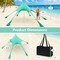 Beach Canopy Tent with UPF50+ Sun Protection and Shovel